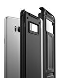 Verus Galaxy S8 Terra Guard Kılıf Dark Silver