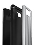 VRS Design Galaxy S8 Waved Hard Drop Kılıf Waved Waved Satin Silver
