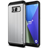 VRS Galaxy S8 Plus Waved Hard Drop Series Kılıf Light Silver