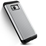 VRS Galaxy S8 Plus Waved Hard Drop Series Kılıf Light Silver