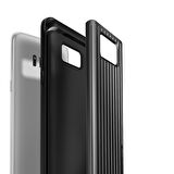 VRS Galaxy S8 Plus Waved Hard Drop Series Kılıf Dark Silver