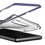 VRS Galaxy Note 8 Crystal Bumper Kılıf Orchid Gray