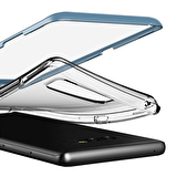 VRS Galaxy Note 8 Crystal Bumper Kılıf Blue Coral