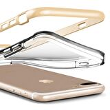 VRS Design iPhone 8 Plus / 7 Plus New Crystal Bumper Kılıf Shine Gold