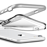 VRS Design iPhone 8/7 New Crystal Bumper Kılıf Silver