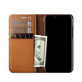 VRS Design iPhone X Genuine Leather Kılıf Brown