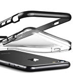 VRS Design iPhone 8/7 New Crystal Bumper Kılıf Metallic Black
