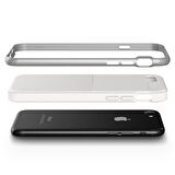 VRS Design iPhone 8 Plus New High Pro Shield Kılıf White Silver