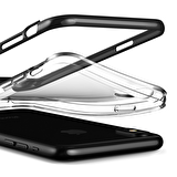 VRS Design iPhone X Crystal Bumper Kılıf Metallic Black