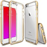 Ringke Frame iPhone 6s/ 6 ile Uyumlu Çerçeveli Bumper Kılıf Royal Gold