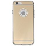 Ringke Noble Mirror iPhone 6s/ 6 ile Uyumlu Taşlı ve Aynalı Kılıf Royal Gold