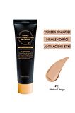 PEKAH Siyah Salyangoz Müsini İçeren Canlandırıcı, Akne ve Yaşlanma Karşıtı BB Krem No. 23 Natural Bej 30 ml