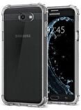 Spigen Galaxy J7 2017 ile Uyumlu Kılıf Crystal Shell