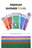 Yumuşak Dokuya Sahip, Rahat Kullanıma Uygun, Uzun Banyo Lifi MISSHA Premium Shower Towel