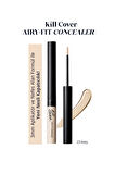 Hafif Formüllü, Uzun Süre Kalıcı Kapatıcı Clio Kill Cover Airy-Fit Concealer (2.5 Ivory)