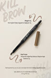 İnce Altıgen Uçlu Kaş Kalemi Clio Kill Brow Auto Hard Brow Pencil (03 Peanut Brown)