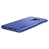 Spigen Galaxy S9 ile Uyumlu Kılıf Thin Fit Blue Coral