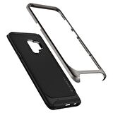 Spigen Galaxy S9 ile Uyumlu Kılıf Neo Hybrid Gunmetal