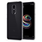 Spigen Redmi 5 Plus ile Uyumlu Kılıf Thin Fit Crystal Crystal Clear