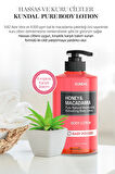 Nemlendirici ve Besleyici Vücut Losyonu KUNDAL Honey& Macadamia Pure Body Lotion 500ml (Baby Powder)
