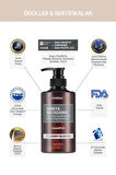 Kırılma Karşıtı, Besleyici Şampuan Kundal Honey & Macadamia Nature Shampoo 500ml (Cherry Blossom)