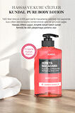 Nemlendirici ve Besleyici Vücut Losyonu Kundal Honey&Macadamia Pure Body Lotion 500ml(Amber Vanilla)