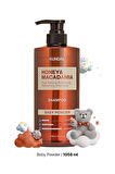 Kırılma Karşıtı Besleyici Bakım Şampuanı KUNDAL Honey & Macadamia Nature Shampoo 1058ml Baby Powder