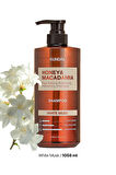 Kırılma Karşıtı Besleyici Bakım Şampuanı KUNDAL Honey & Macadamia Nature Shampoo 1058ml (White Musk)