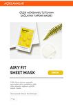 Limon Özlü Aydınlatıcı Yaprak Maske (1ad) Airy Fit Sheet Mask Lemon