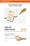 Pirinç Özlü Aydınlatıcı ve Nemlendirici Yaprak Maske (1ad) Airy Fit Sheet Mask Rice