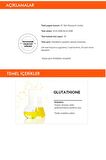 Glutathione İçerikli Aydınlatıcı Yaprak Maske (1ad) Mascure Whitening Solution Sheet Mask