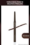 Pürüzsüz Uygulanan Jel Dokuda Kalem Eyeliner Missha Longwear Gel Pencil Liner  (Pecan Brown) 0.14g