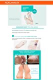 Ölü Deri ve Çatlaklar İçin Soyulabilen Ayak Peeling Maskesi 50ml Missha Wonder Foot Peeling Mask