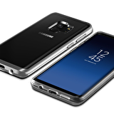 VRS Design Galaxy S9 Crystal Bumper Kılıf Steel Silver
