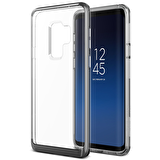VRS Design Galaxy S9 Plus Crystal Bumper Kılıf Steel Silver