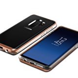 VRS Design Galaxy S9 Plus Crystal Bumper Kılıf Blush Gold