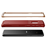 VRS Design Galaxy S9 Plus High Pro Shield Kılıf Red Blush Gold
