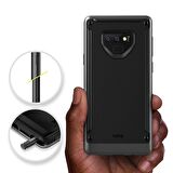 VRS Design Galaxy Note 9 High Pro Shield Kılıf Steel Silver