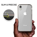 VRS iPhone XR Crystal Bumper Kılıf Brown