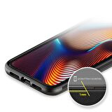 VRS iPhone XR High Pro Shield Kılıf Metallic Black