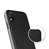 VRS iPhone XR High Pro Shield Kılıf Steel Silver