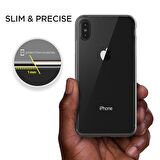VRS iPhone Xs Max Crystal Bumper Kılıf Metallic Black