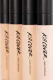 Uzun Süre Kalıcı, Pürüzsüz Dokuya Sahip Concealer Clio Kill Cover Liquid Concealer (03 Linen)