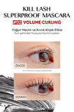 Hacimli Kıvrık Kirpik Etkisi Veren Maskara Clio Kill Lash Superproof Mascara (02 Volume Curling)