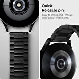 Spigen Samsung Galaxy Watch 5 44mm/40mm / Galaxy Watch 5 Pro 45mm ile Uyumlu Kayış Kordon Band Modern Fit (20mm) Black 600WB24980