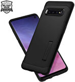 Spigen Galaxy S10 ile Uyumlu Kılıf Slim Armor Black