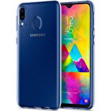 Spigen Galaxy M20 ile Uyumlu Kılıf Liquid Crystal Clear
