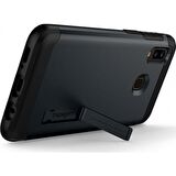 Spigen Galaxy A30 ile Uyumlu Kılıf Slim Armor Metal Slate