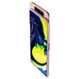 Spigen Galaxy A80 Kılıf Thin Fit Rose Gold