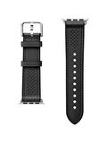 Spigen Apple Watch 42mm Seri 10 - 41mm Seri 9/8/7 - 40mm Seri SE2/SE/6/5/4 ile Uyumlu Kordon Kayış Band Retro Fit Black